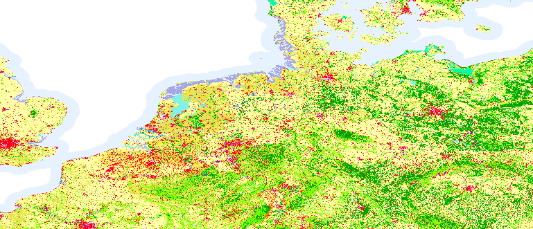 Layer 'Unique value - attribute table' rendered in GeoServer