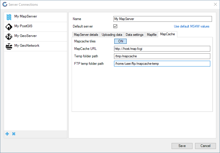 MapServer MapCache configuration