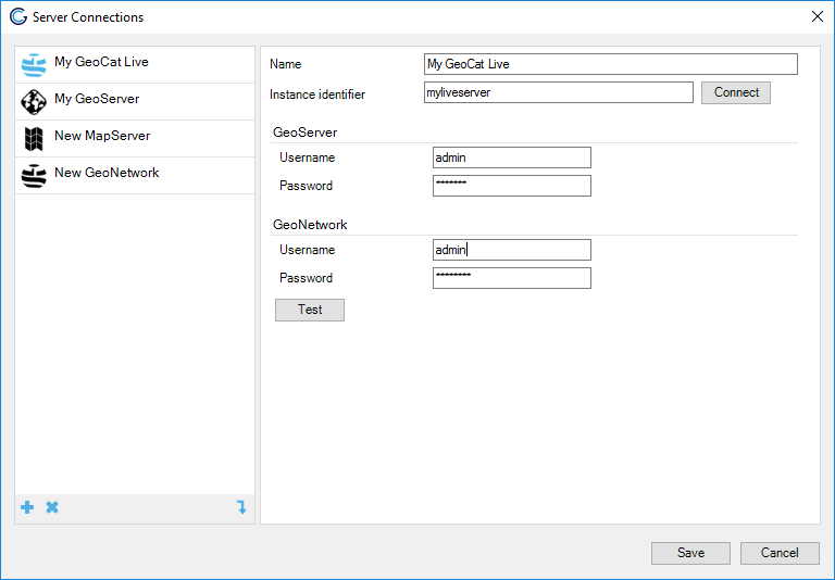 GeoCat Live server configuration