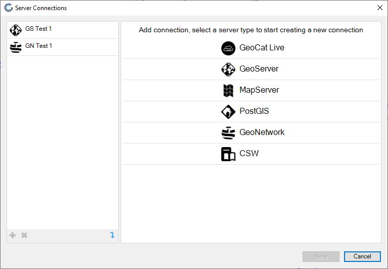 Server connections