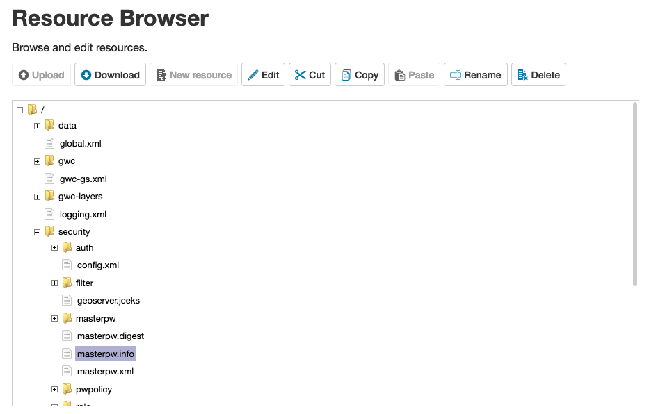 Resource Browser